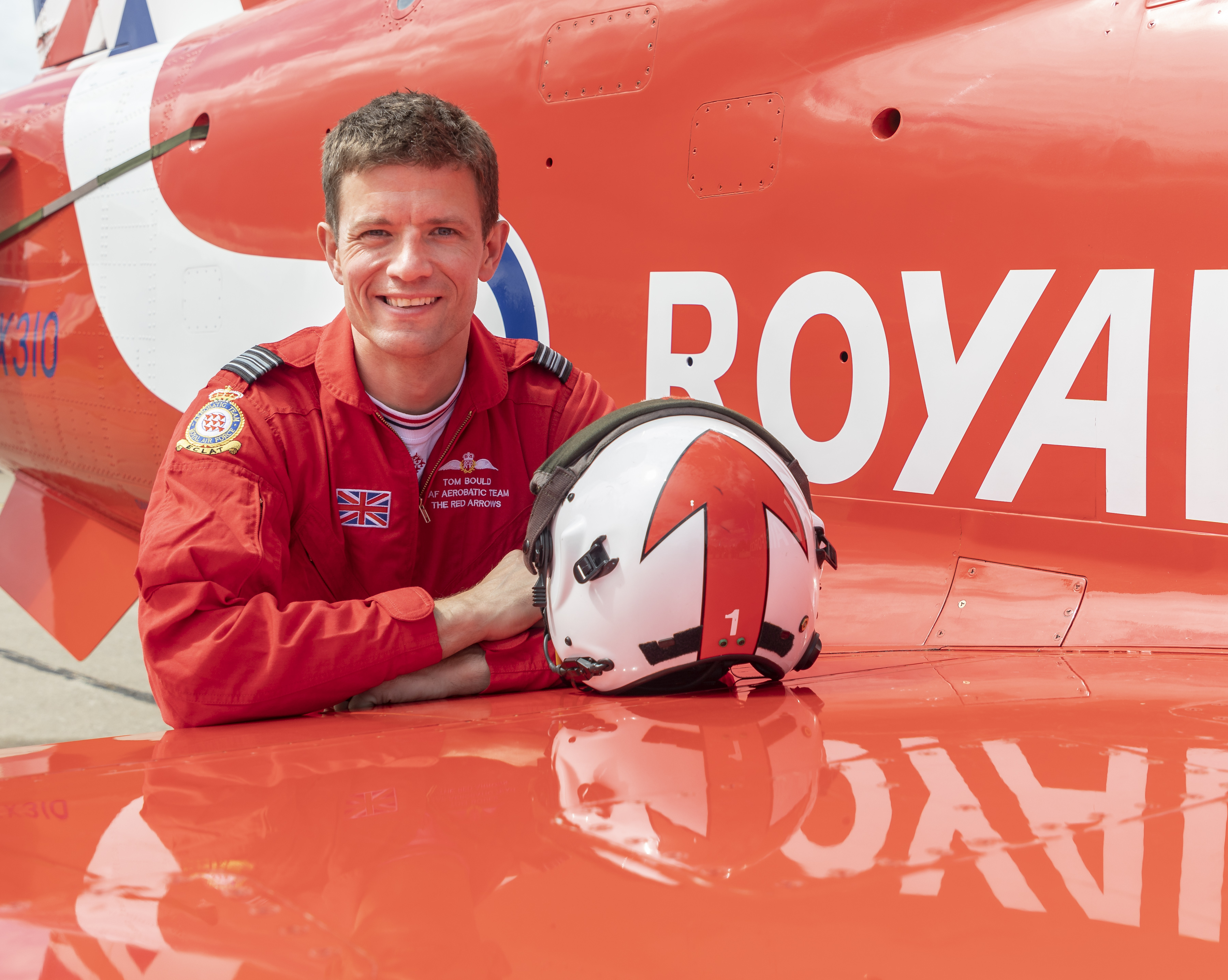 Red 1 - Squadron Leader Tom Bould.
